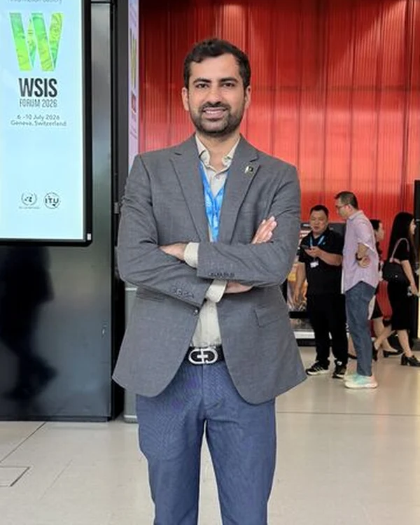 M. Salman Nasir at the WSIS Forum 2026 in Geneva